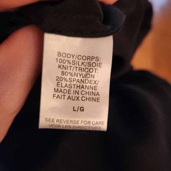 CAMI NYC The Lisa 100% Silk Black Bodysuit - NEW WITH TAGS - Picture 8 of 9